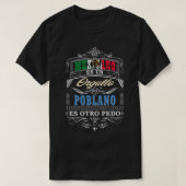 Camisa Graciosa de Hombre de Puebla Meico y Poblan T-shirt (Design voorkant)