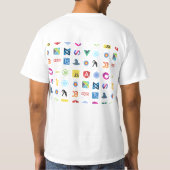 Camisa JavaScript e suas Bibliotecas T-shirt (Achterkant)