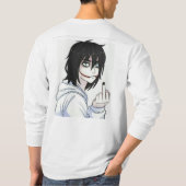 Camisa Manga Larga De Jeff The Killer T-shirt (Achterkant)