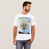 Camisa masculina básica t-shirt (Voorkant volledig)