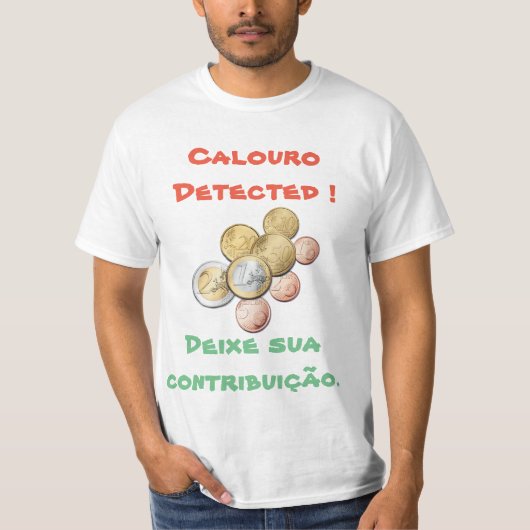 Camisa Trote de Faculdade para Calouros T-shirt (Voorkant)