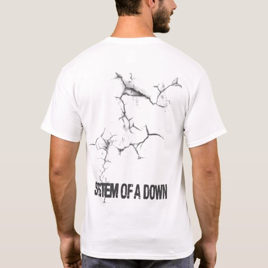 Camisa Unissex System of a Down - Toxicity T-shirt (Achterkant)