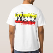 Camisa Warning Zone T-shirt (Achterkant)