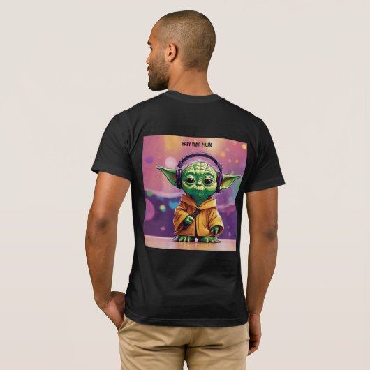 camisa yoda  t-shirt (Achterkant volledig)