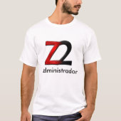 Camisa Z2 - Administrador T-shirt (Voorkant)