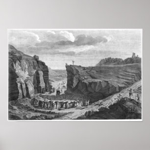 Camisards Meeting in de woestijn, Poster