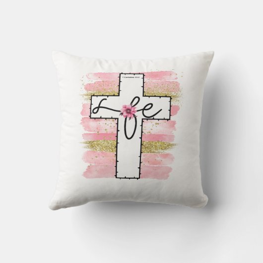 Camisas cristianas fe kussen (Achterkant)