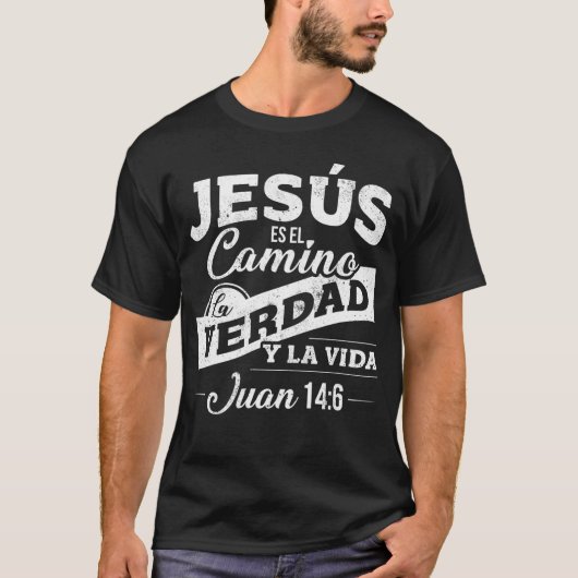 Camisas de Jesus con versiculos de la biblia T-shirt (Voorkant)