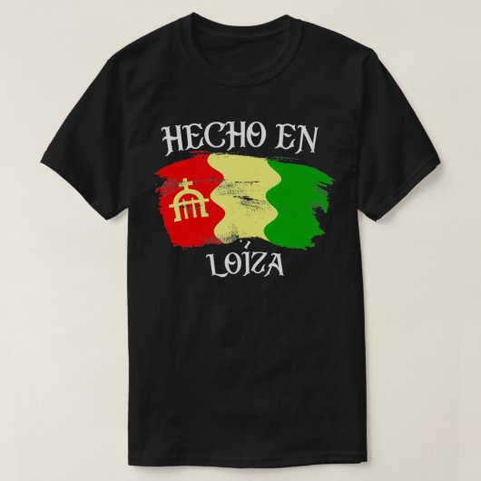 Camisas de Puerto Rico Hecho En Loiza  T-shirt (Design voorkant)