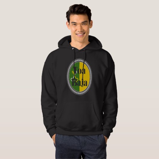 Camisas de Puerto Rico Hecho En Toa Baja Hoodie (Voorkant volledig)