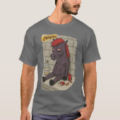 Camiseta Adulto Cavalo de Fogo - Front T-shirt (Voorkant)