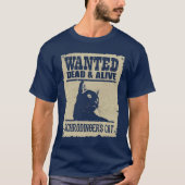 Camiseta Adulto Schrodinger's Cat - Dark - Front T-shirt (Voorkant)
