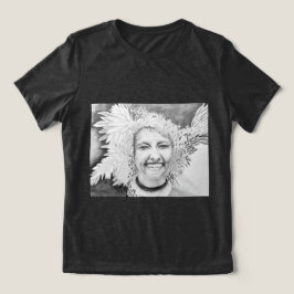 Camiseta Alegria (com desenho artístico autoral) Tri-Blend Shirt