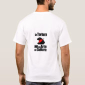 Camiseta Antitaurina T-shirt (Achterkant)