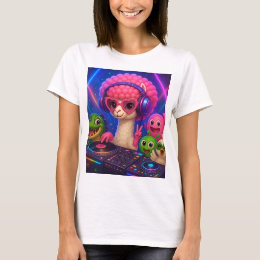 Camiseta Auriculares Galácticos T-shirt (Voorkant)