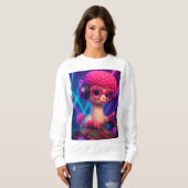 Camiseta Auriculares Galácticos  Trui (Voorkant volledig)