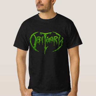 Camiseta banda Obituary estampa verde T-shirt