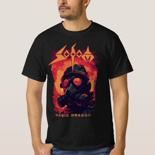Camiseta banda Sodom Magic Dragon T-shirt (Voorkant)
