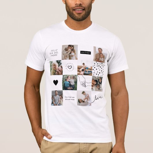 camiseta basica-dia del padre t-shirt (Voorkant)