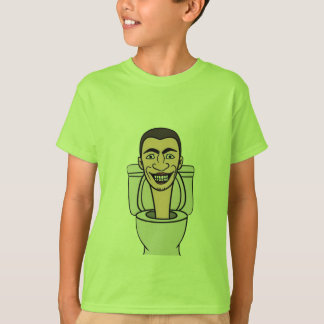 Camiseta básica para niños skibidi toliet t-shirt