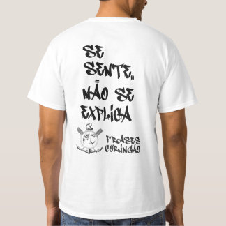 Camiseta Basica Se sente Não se explica T-shirt