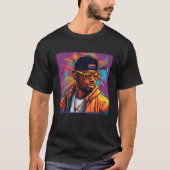 Camiseta Básica - Street graffiti art Hip Hop T-shirt (Voorkant)