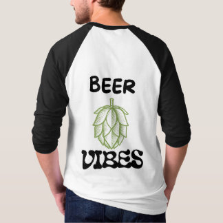 Camiseta Beer Vibes Lupulo Cerveja  T-shirt