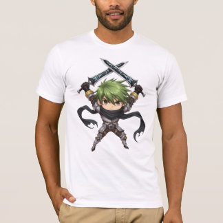 Camiseta Bella+Canvas A Lenda das Lâminas Duplas T-shirt