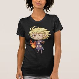 Camiseta Bella+Canvas Anunciante Chibi [F] T-shirt
