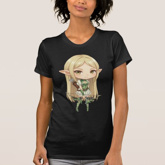 Camiseta Bella+Canvas Atirador Chibi [F] T-shirt (Voorkant)