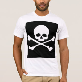 Camiseta Bella+Canvas Bandeira Pirata Clássica T-shirt