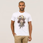 Camiseta Bella+Canvas Cavaleiro Chibi [F] T-shirt (Voorkant volledig)