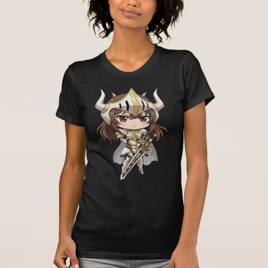 Camiseta Bella+Canvas Cavaleiro Chibi [F] T-shirt (Voorkant)
