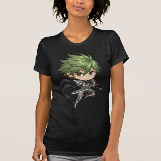 Camiseta Bella+Canvas Lâmina Chibi [M] T-shirt (Voorkant)
