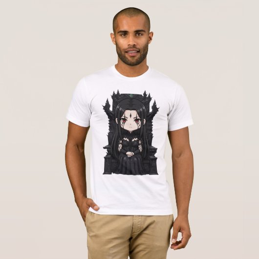 Camiseta Bella+Canvas Soberana das Sombras T-shirt (Voorkant volledig)