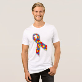 Camiseta Bella+Canvas Tri-blend laço Shirt