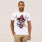 Camiseta Bella+Canvas Zuzu Anjo Mágico T-shirt (Voorkant volledig)