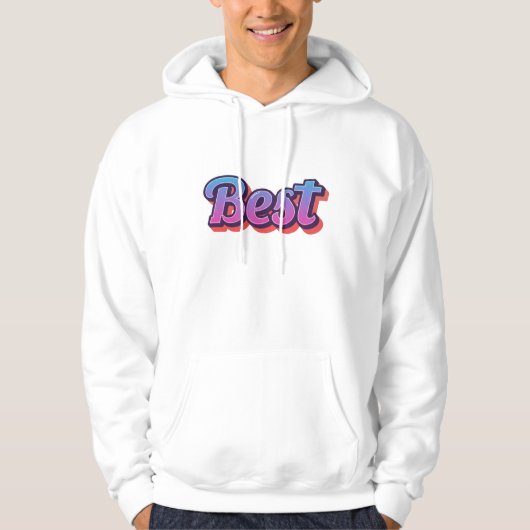 Camiseta ¨Best¨ Hoodie (Voorkant)