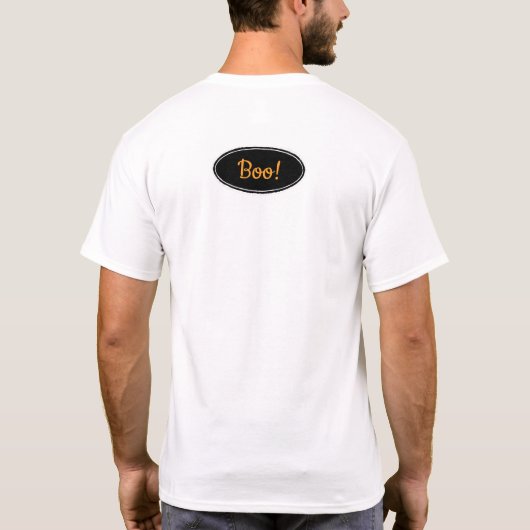 Camiseta Beware of the cat! T-shirt (Achterkant)