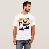 Camiseta Beware of the cat! T-shirt (Voorkant volledig)