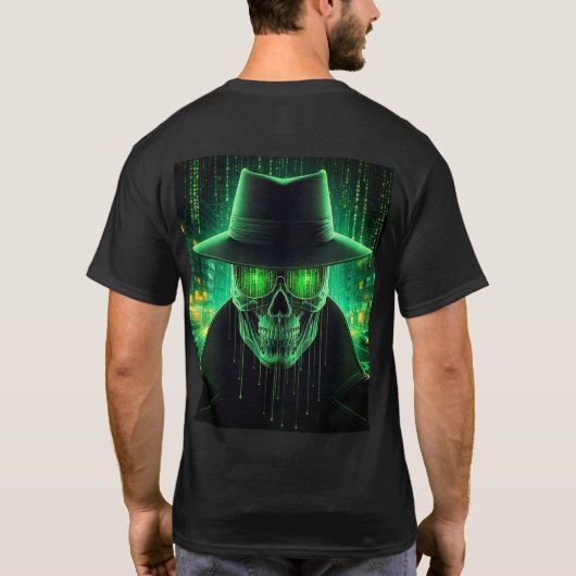 Camiseta black skull t-shirt (Achterkant)