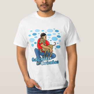 Camiseta blanca hombre - Galguitis Crónica T-shirt