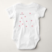 Camiseta body para bebe navidad romper (Achterkant)