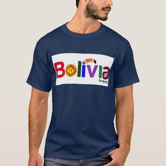 Camiseta Bolivia de espera T-shirt (Voorkant)