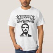 CAMISETA BOLSONARO PRESIDENTE T-SHIRT (Voorkant)