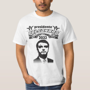 CAMISETA BOLSONARO PRESIDENTE T-SHIRT