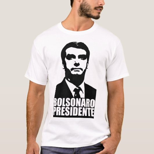 Camiseta Bolsonaro Presidente T-shirt (Voorkant)