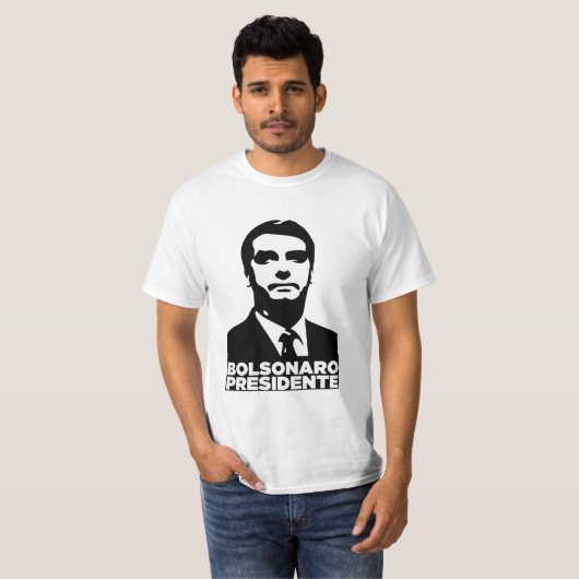 Camiseta Bolsonaro Presidente T-shirt (Voorkant volledig)