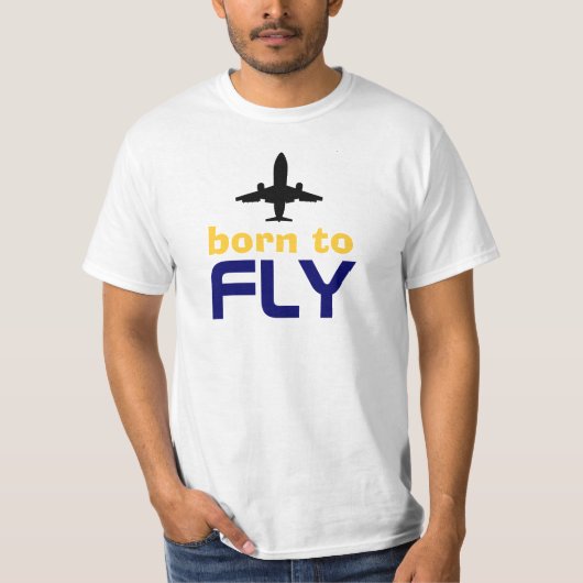 Camiseta Born to Fly - MaR Style 2010 T-shirt (Voorkant)
