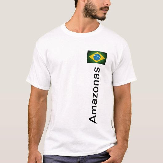 Camiseta Brasil Amazonas T-shirt (Voorkant)